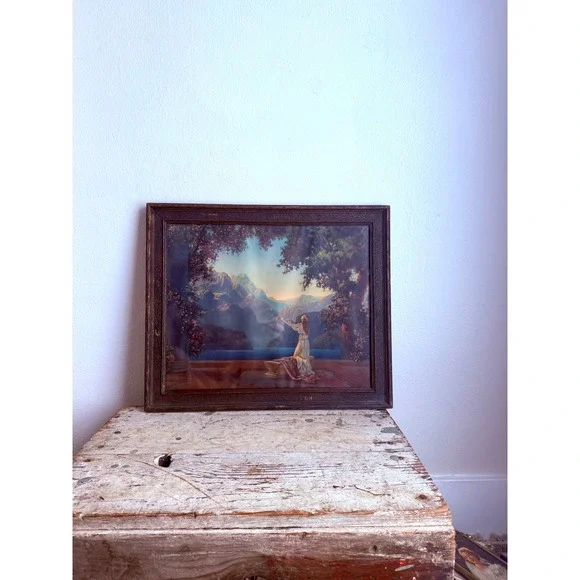 Robert Atkinson Fox Framed Art Print "Dawn" Circa 1920s - Picture 4 of 7